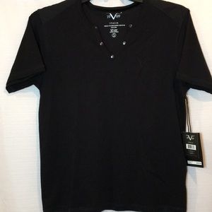 19V69 ITALY V HENLY T-Shirt Sz S